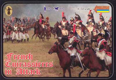 Strelets R -French Cuirassiers in Attack -2024 Re-Released