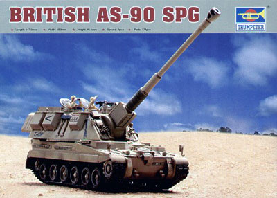 British AS90 Self-Propelled Howitzer