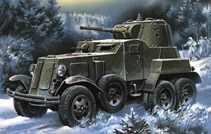 BA-10 Soviet Armored Vehicle
