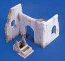 Desert Oasis, Ruined Wall Section & Water Well