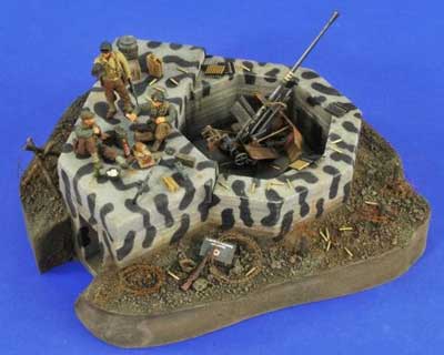 German Light Flak Bunker