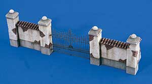 Park Wall with Gate