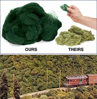 Green Poly Fiber