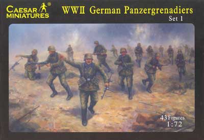 WWII German Panzergrenadiers Set #1