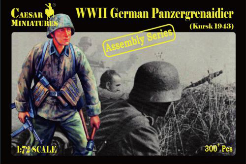 Military Series: WWII German Panzergrenadiers (Kursk 1943) - Assembly Series