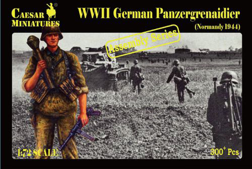 Military Series: WWII German Panzergrenadiers (Normandy 1944) - Assembly Series