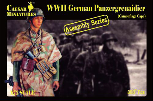 Military Series: WWII German Panzergrenadiers (in Camouflage)- Assembly Series