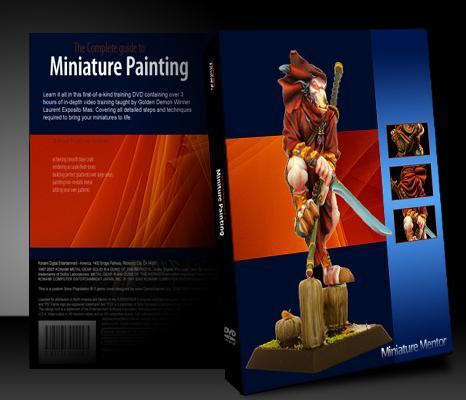 Miniature Instructionals: Miniature Mentor - The Complete Solution to Miniature Painting  DVD