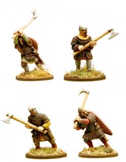 Gripping Beast Anglo-Danish Huscarls with Axes