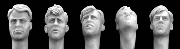 Heads with World War II Haircuts