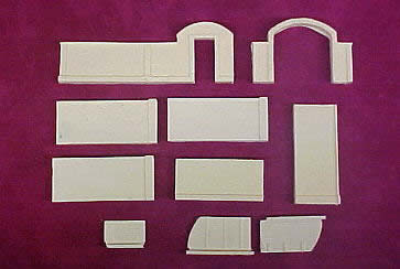 Village Wall Sections (undamaged)