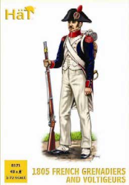 Napoleonic French Grenadiers & Voltigeurs 1805