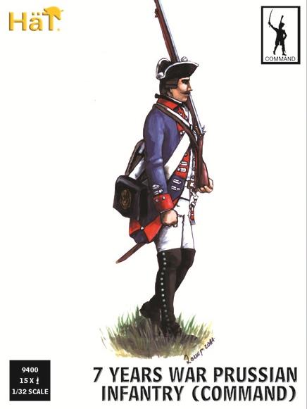 Napoleonic 7 Years War Prussian Infantry Command- 18 figures