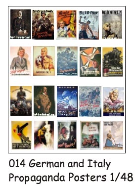 German & Italian Propaganda Posters
