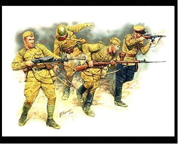 WWII Soviet Infantry in Action, Eastern Front 1941-42