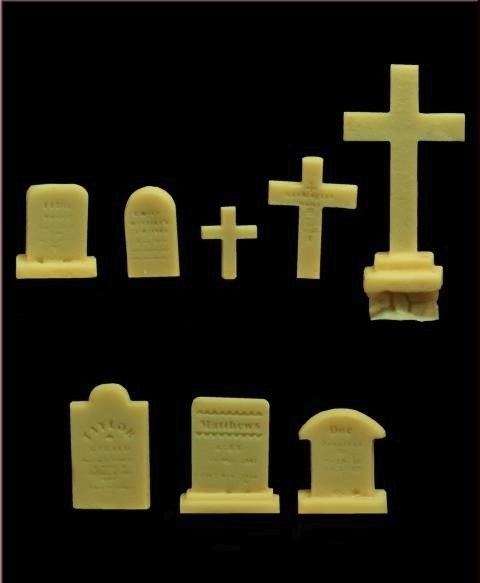 Grave Stone set 1