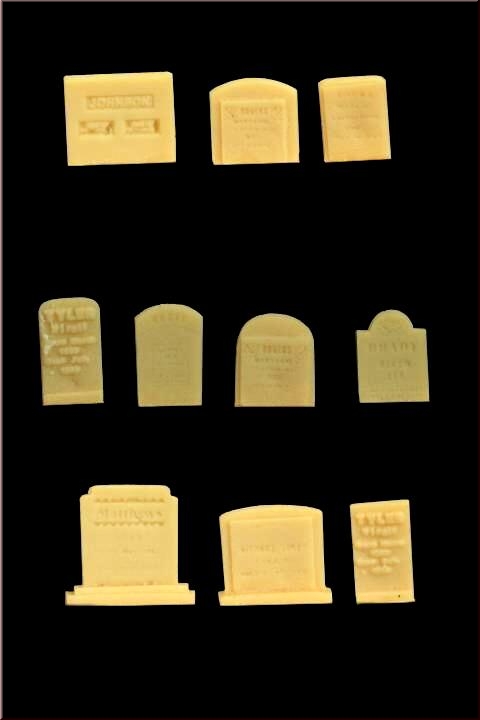 Grave Stones set 2