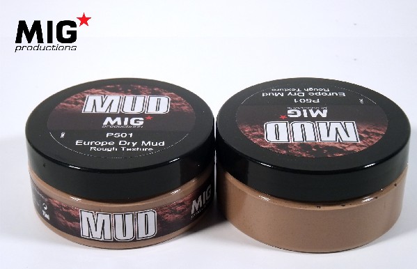 MIG Productions Europe Dry Mud Rough Texture 75ml Jar