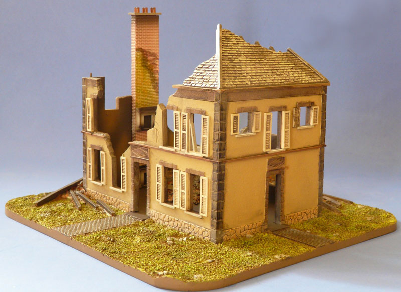 WWII Bombed Out Manor House