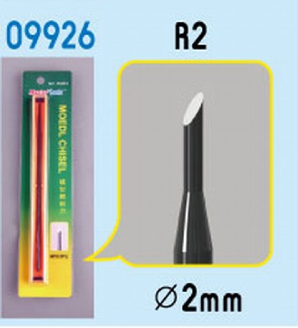 Model Micro Chisel: 2mm Round Chisel Tip