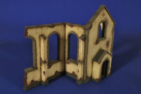 Ruined Bombed Out Church