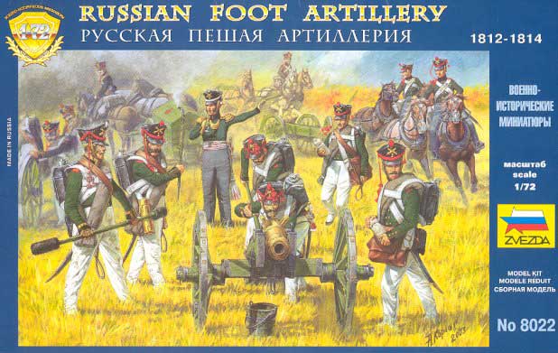 Napoleonic Russian Artillery 1812 - Reissue