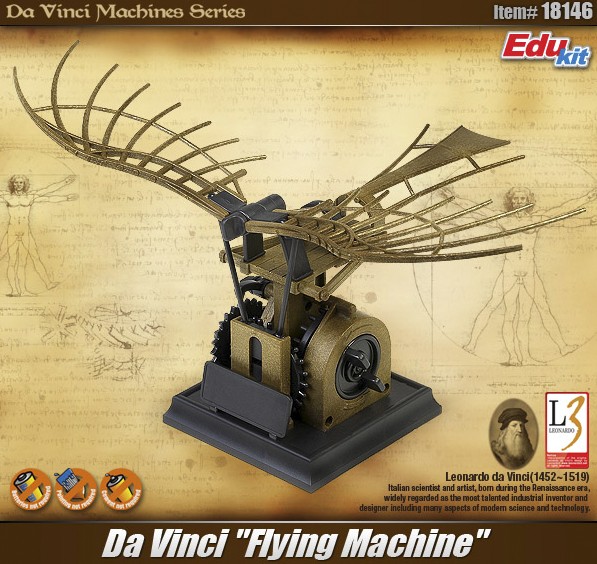 DaVinci Flying Machine Snap Kit