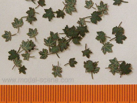 Realistic Leaves- 1/72nd Scale Maple Green