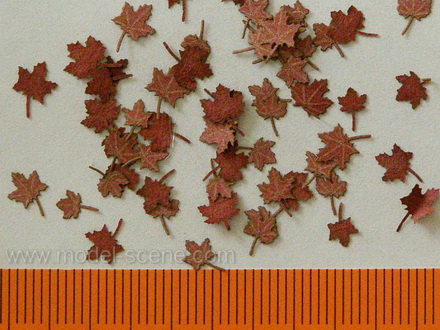 Realistic Leaves- 1/72nd Scale Maple Dry Leaves