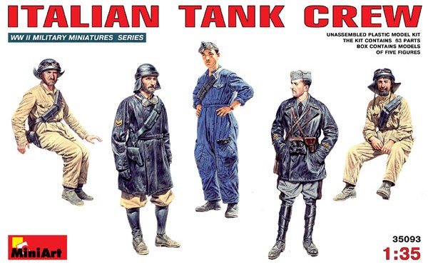 WWII Italian Tank Crew