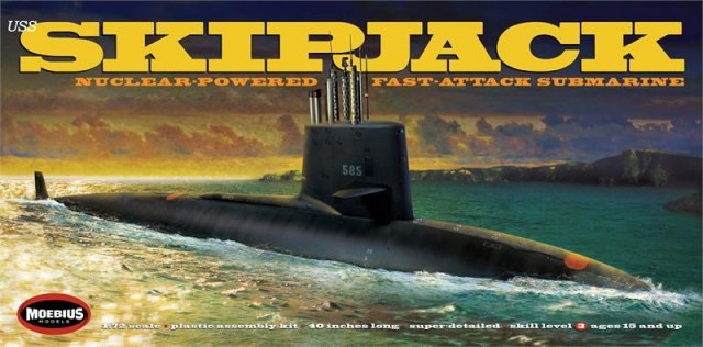 Nuclear-Powered Fast-Attack Submarine USS Skipjack