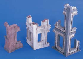 Ruined Corner Buildings