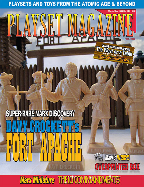 Playset Magazine Issue 104 The Lost Set Davy Crockett At Fort Apache