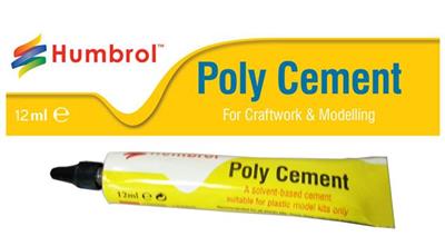 Humbrol Poly Cement Medium (Tube) 12ml