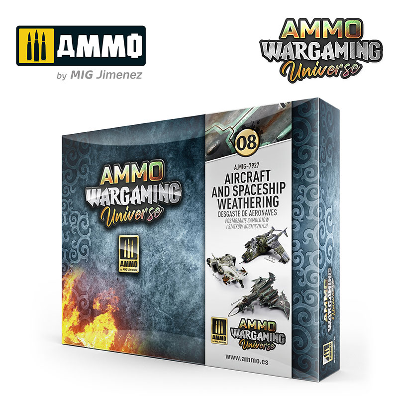 Ammo Wargaming Universe No. 08 - Aircraft and Spaceship Weathering