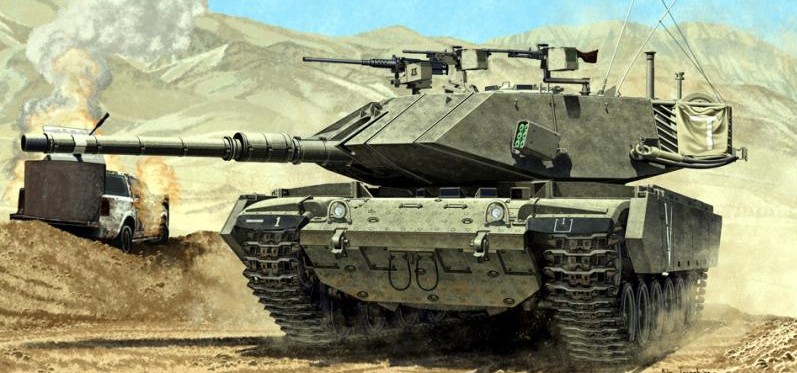 Magach 7C Israeli Defence Forces Battle Tank