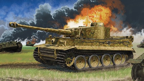 Tiger I Early Version Operation Citadel German Tank