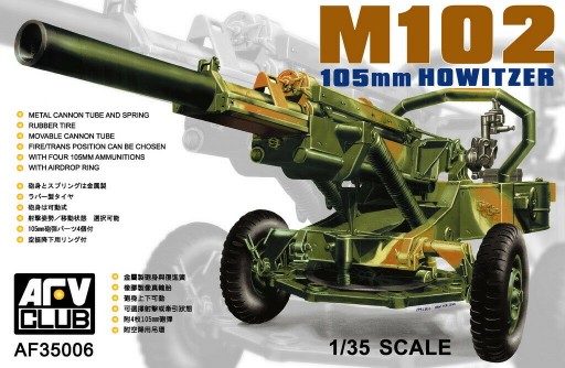 M102 105mm Howitzer Gun