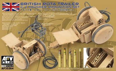 British Rota Trailer w/ 2-Pdr Ammo Set