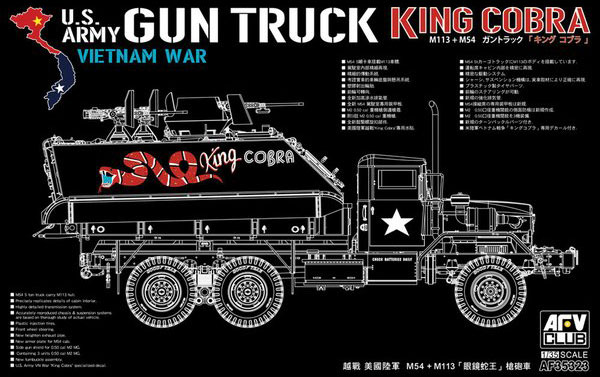 US Army Gun Truck King Cobra Vietnam War