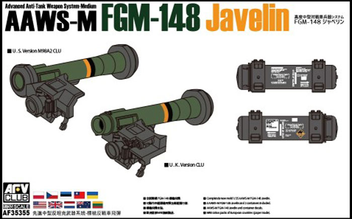 AAWS-M (Advanced Anti-Tank Weapon System-Medium) FGM148 Javelin