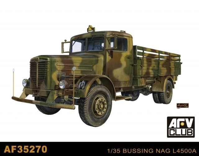 German Bussing Nag 4x4 L4500A Military Truck
