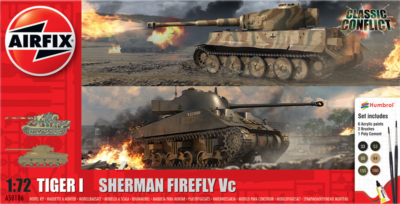 Tiger I vs Sherman Firefly Vc Classic Conflict Set
