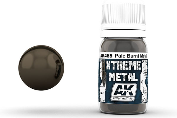 Xtreme Metal Pale Burnt Metal Metallic Paint 30ml Bottle