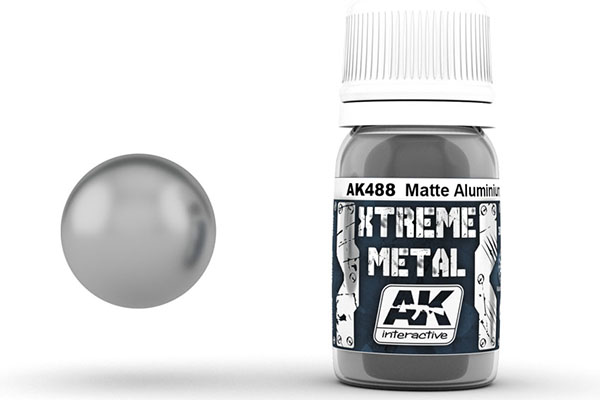 Xtreme Metal Matte Aluminium 30ml Bottle