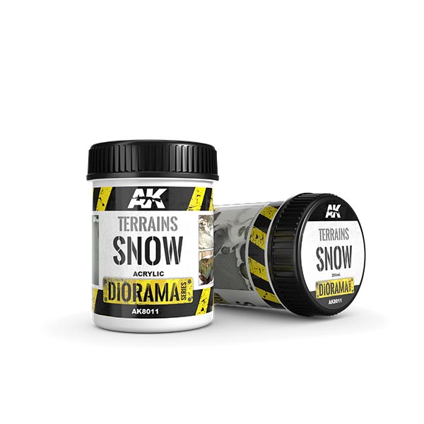 AK Interactive Diorama Series: Terrains Snow 250 ml.