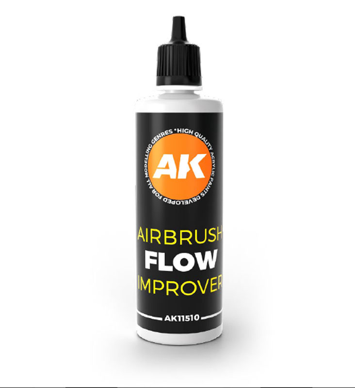 AK Interactive Acrylic Airbrush Flow Improver 100ml