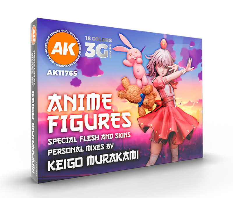 Signature Set - Keigo Murakami - Anime Figures Paint Set 