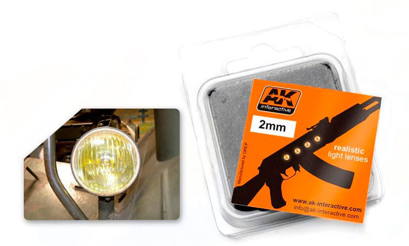 2mm Amber Light Lenses