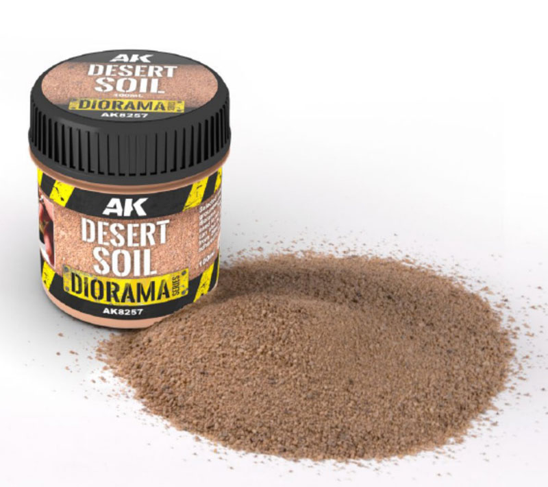 AK Interactive Diorama Series: Desert Soil 100ml Bottle